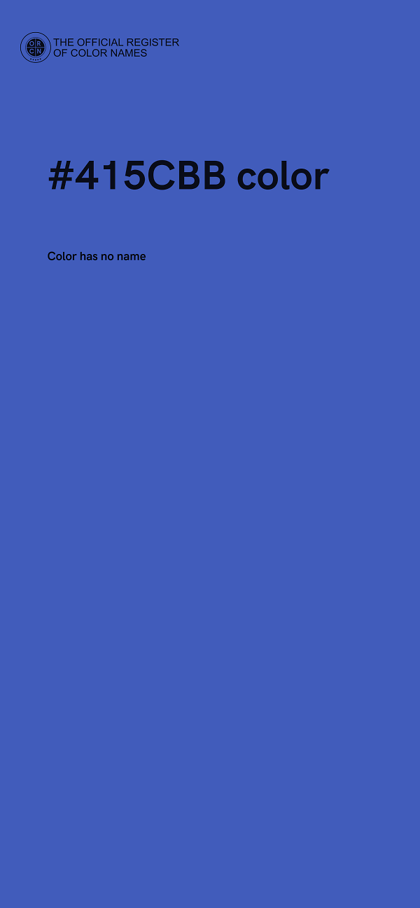 #415CBB color image