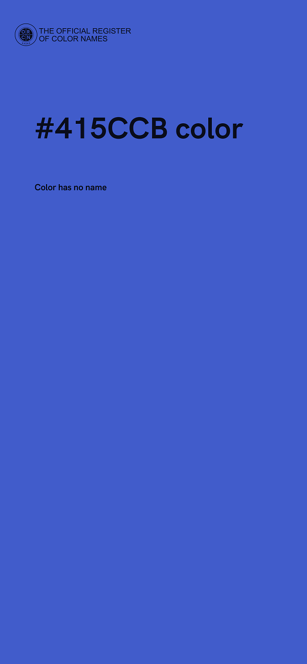 #415CCB color image