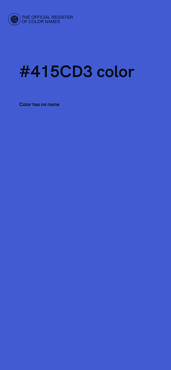 #415CD3 color image