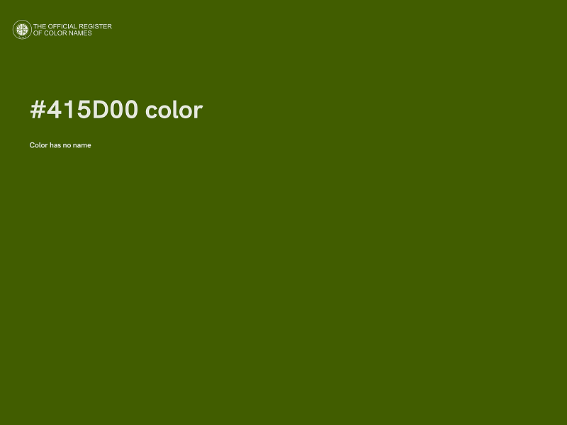 #415D00 color image