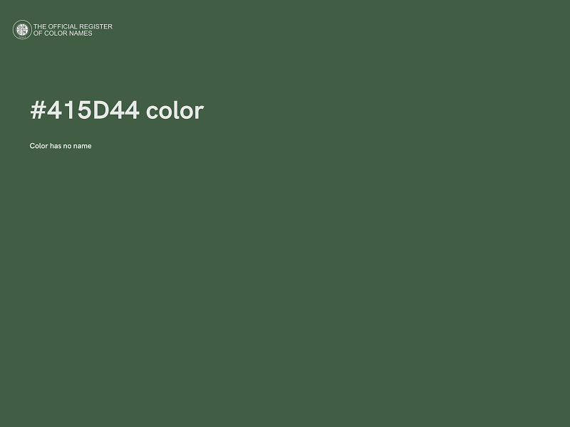 #415D44 color image