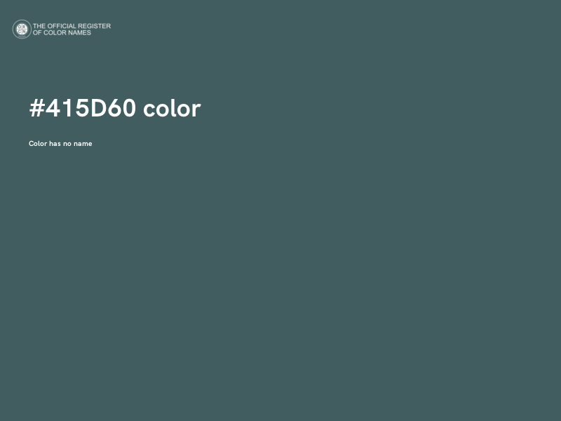#415D60 color image