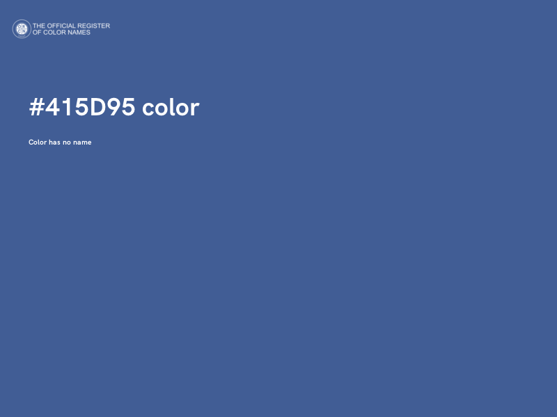 #415D95 color image