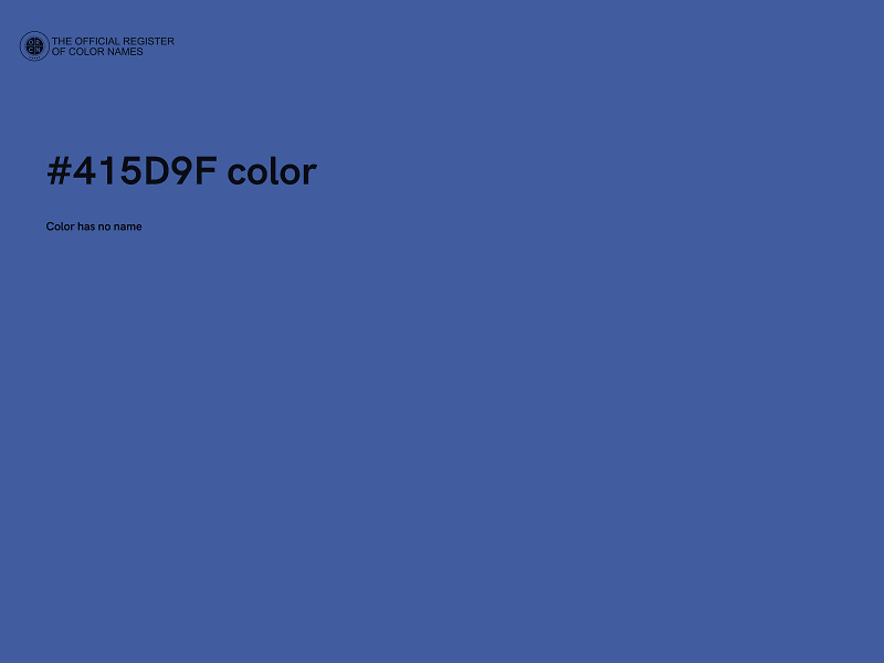 #415D9F color image