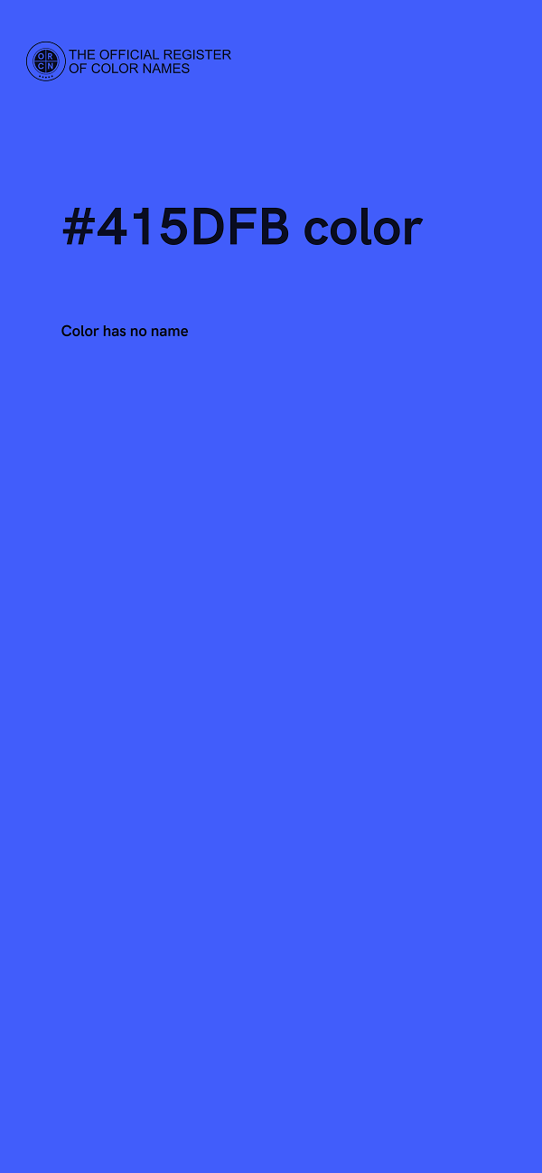 #415DFB color image