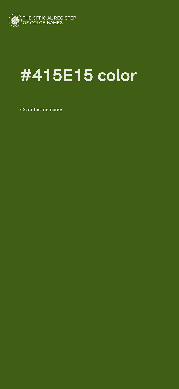 #415E15 color image