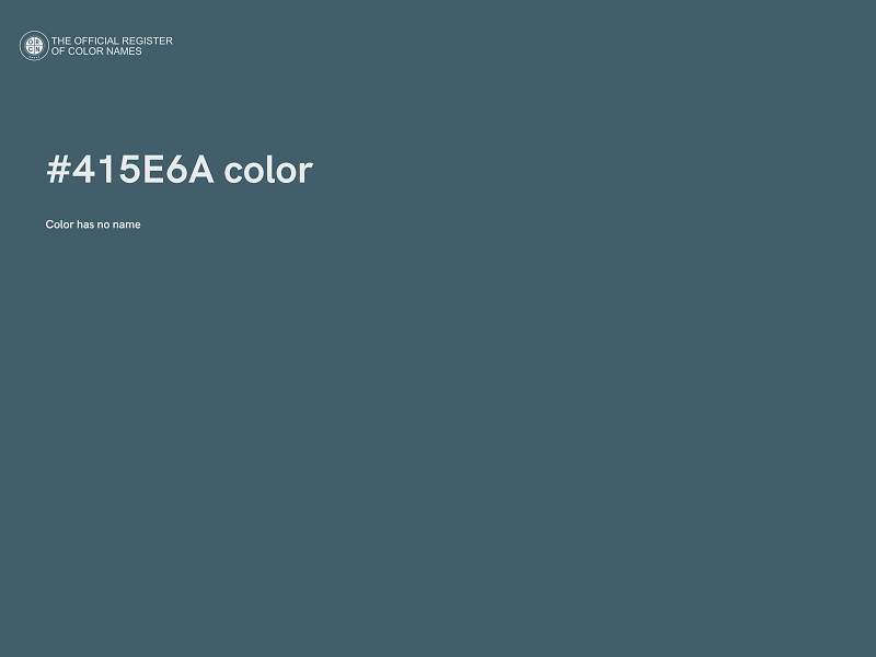 #415E6A color image