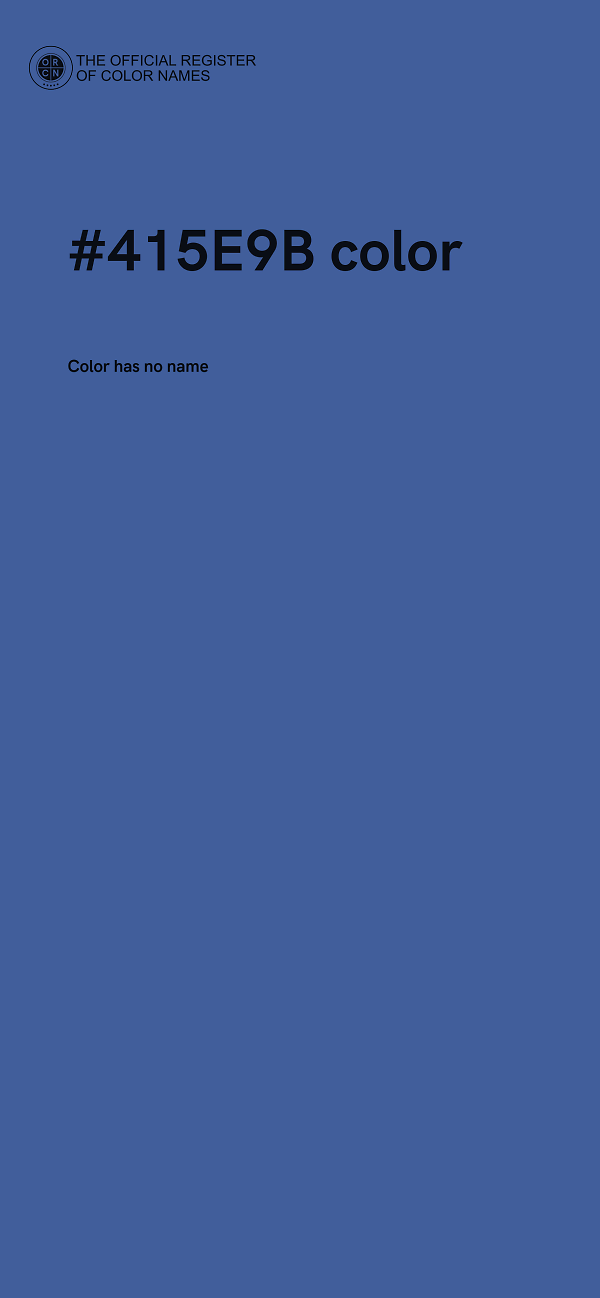 #415E9B color image