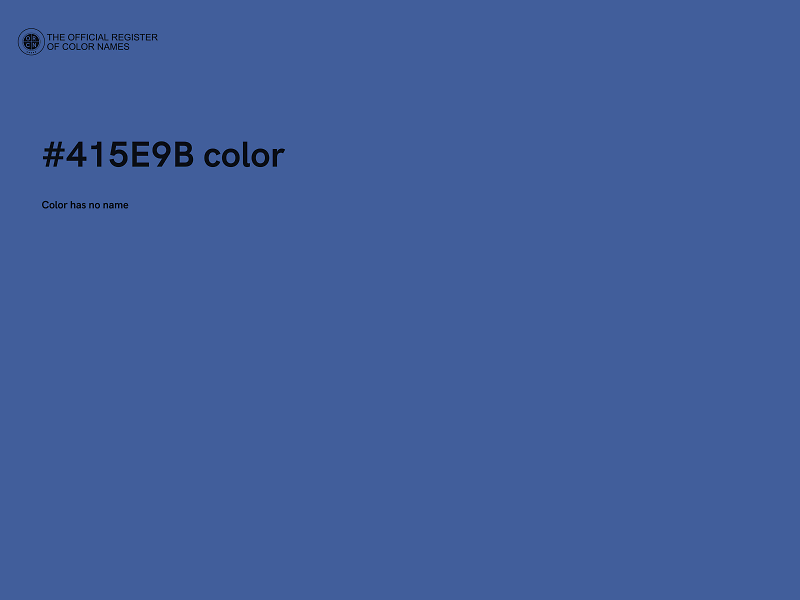 #415E9B color image