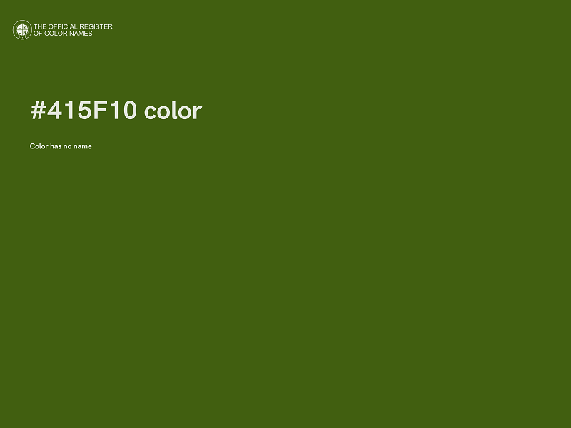 #415F10 color image