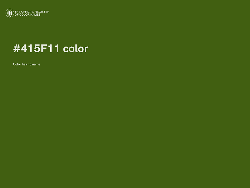 #415F11 color image