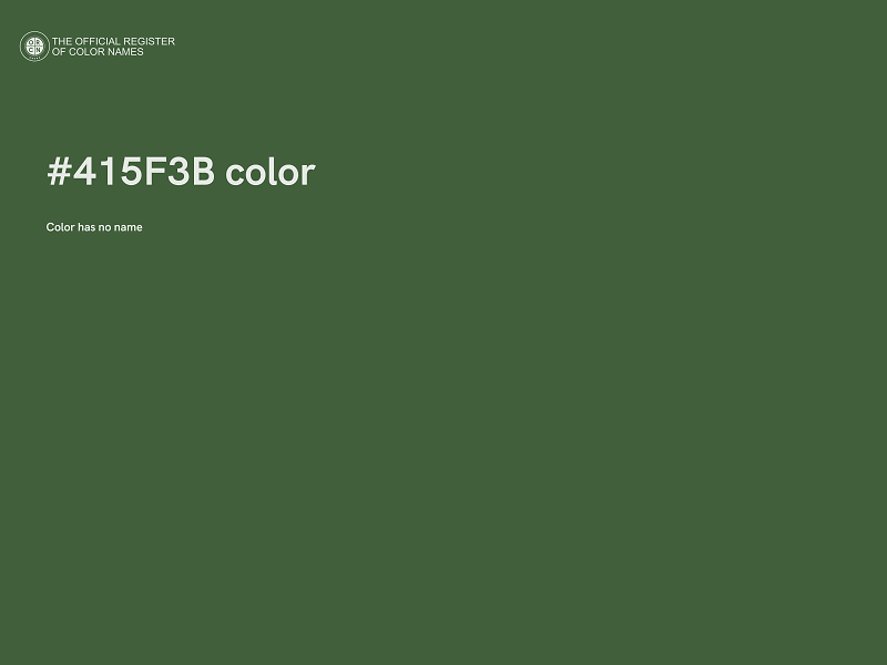 #415F3B color image