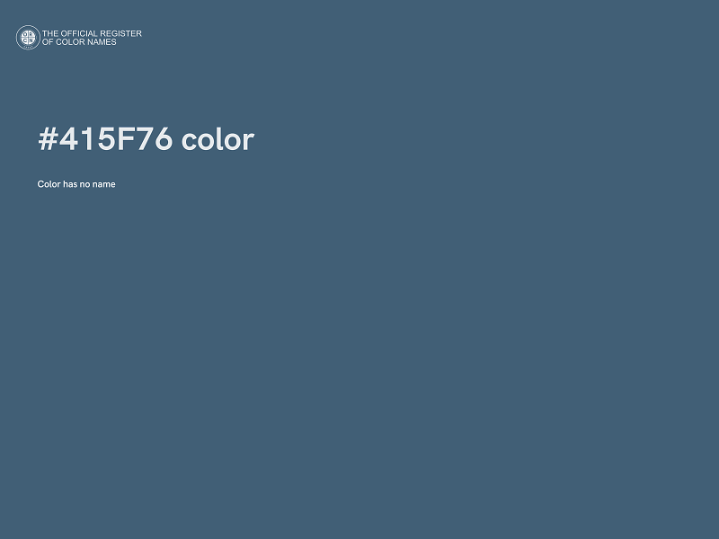 #415F76 color image