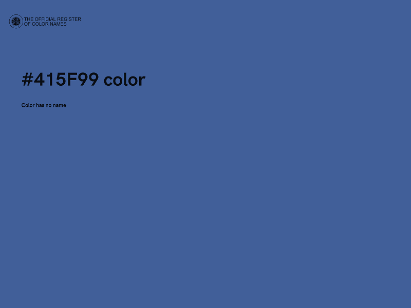 #415F99 color image