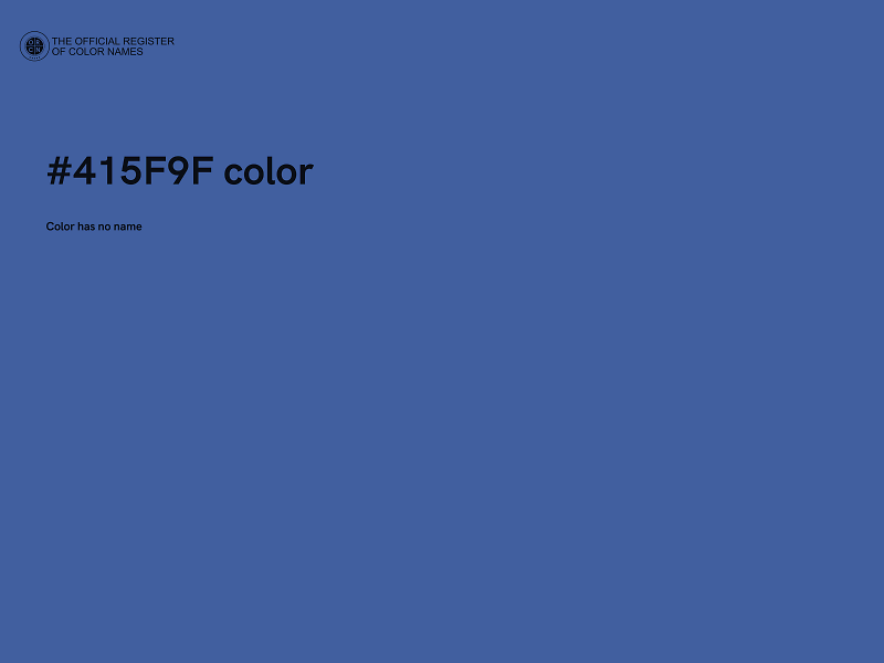 #415F9F color image