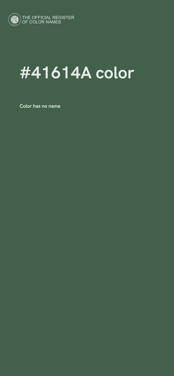 #41614A color image