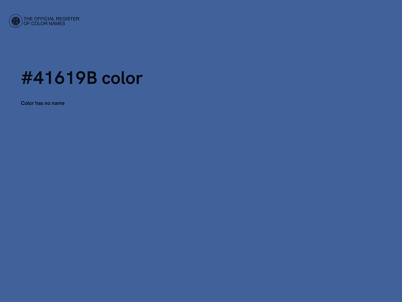 #41619B color image