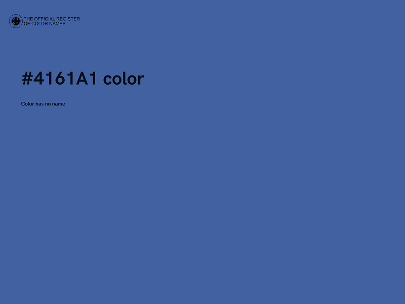 #4161A1 color image