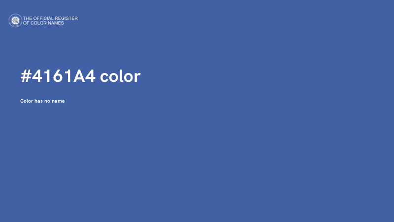 #4161A4 color image
