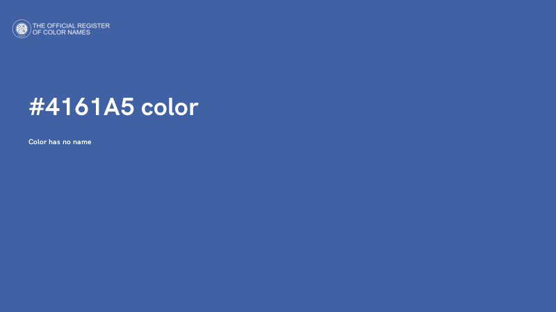 #4161A5 color image