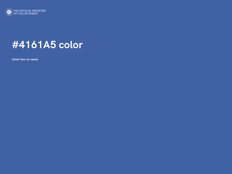 #4161A5 color image