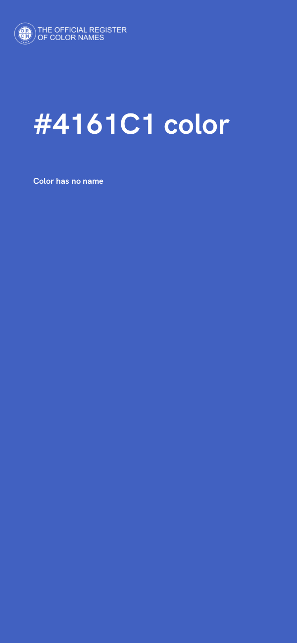 #4161C1 color image