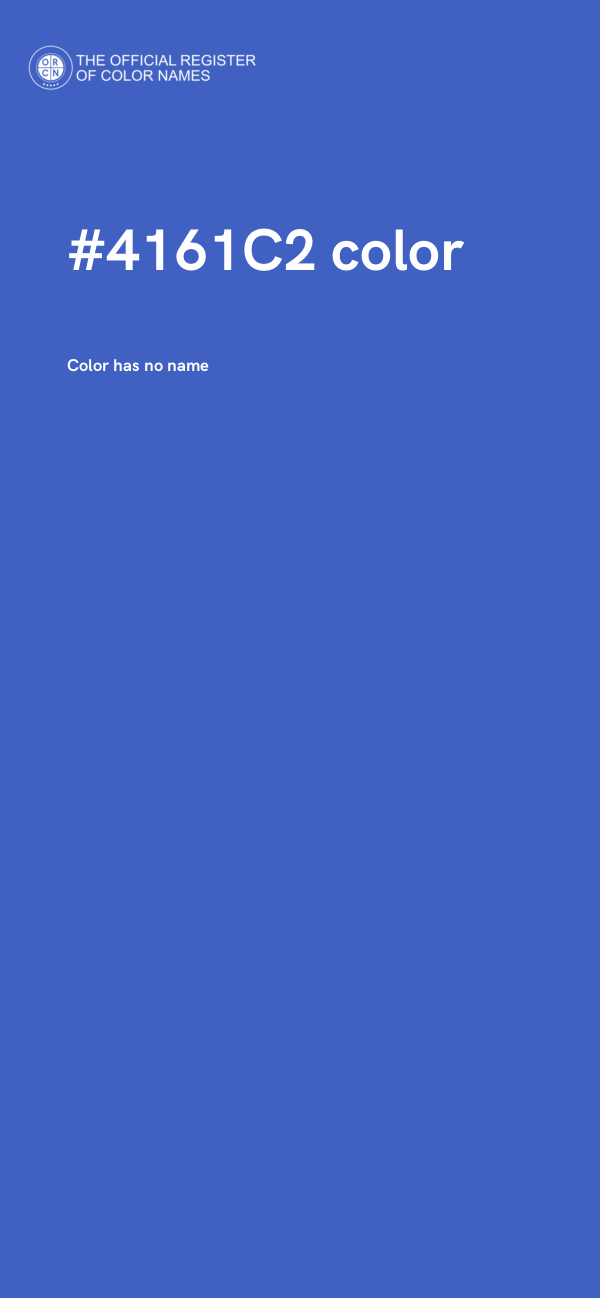 #4161C2 color image