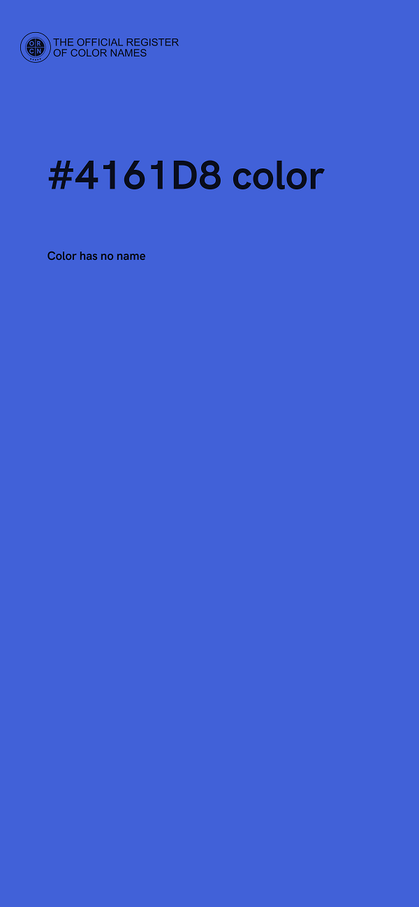 #4161D8 color image