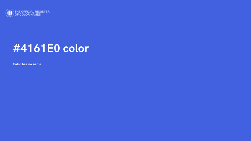 #4161E0 color image
