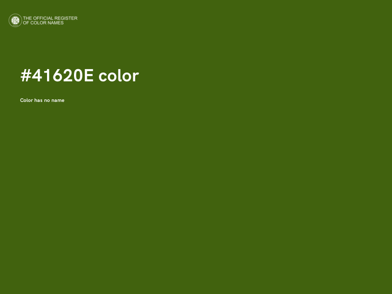 #41620E color image