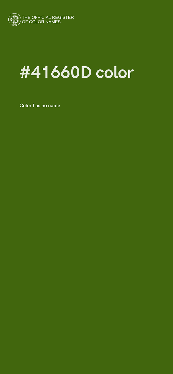 #41660D color image