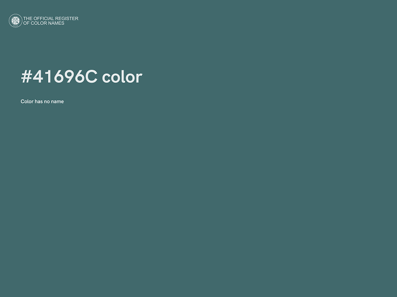 #41696C color image