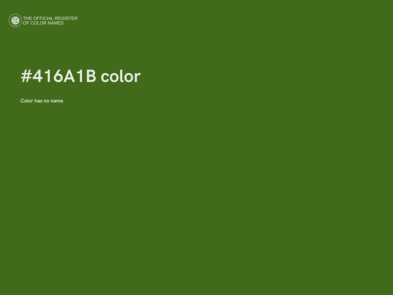 #416A1B color image