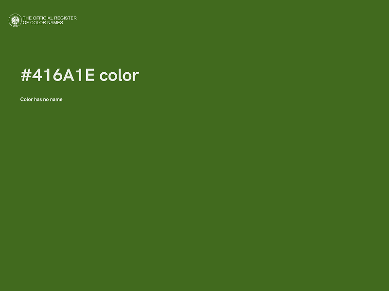 #416A1E color image