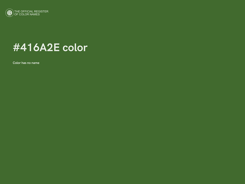 #416A2E color image