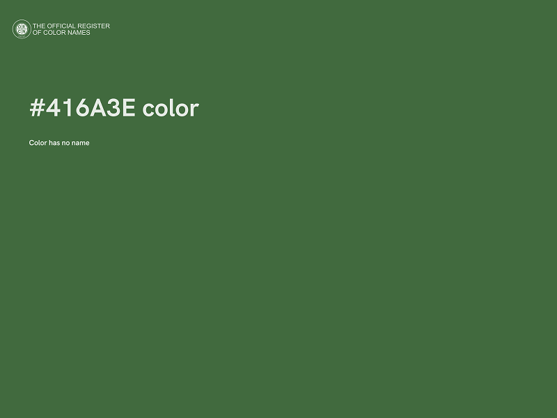 #416A3E color image