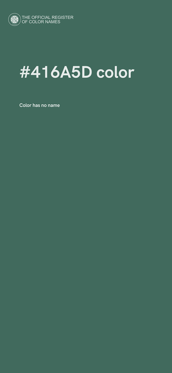 #416A5D color image