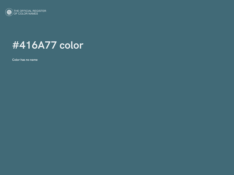 #416A77 color image