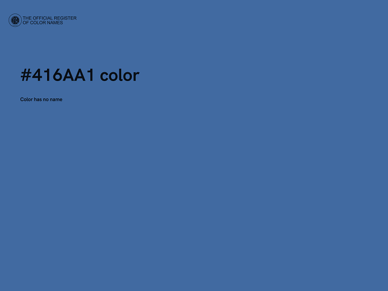 #416AA1 color image
