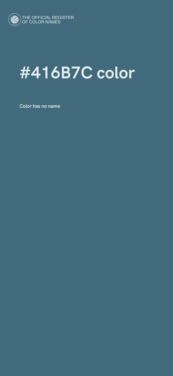 #416B7C color image