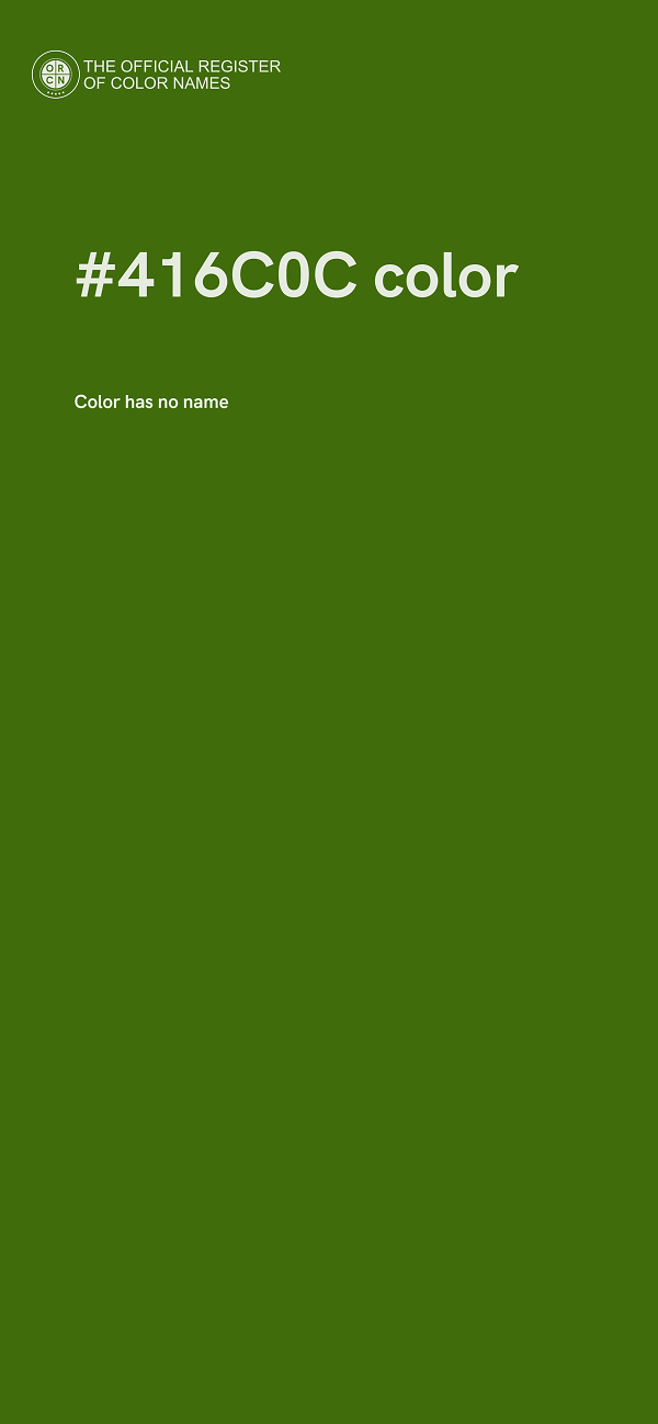 #416C0C color image
