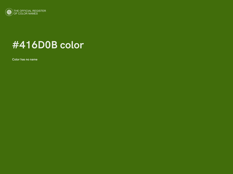 #416D0B color image