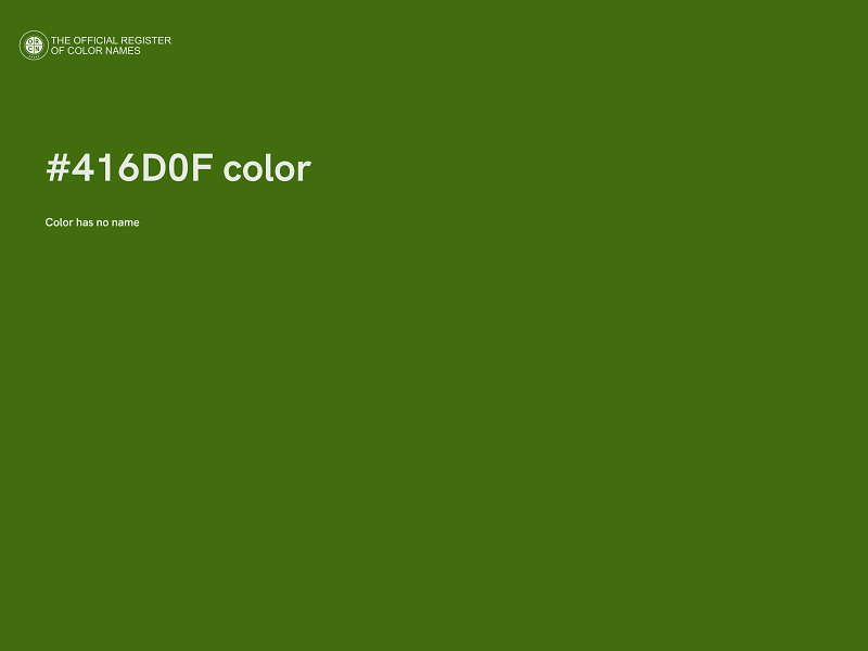 #416D0F color image