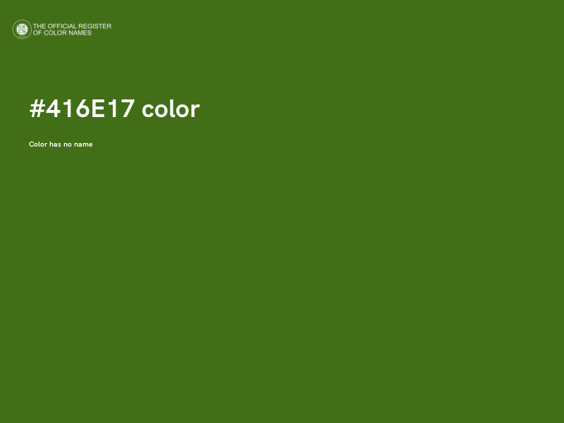 #416E17 color image