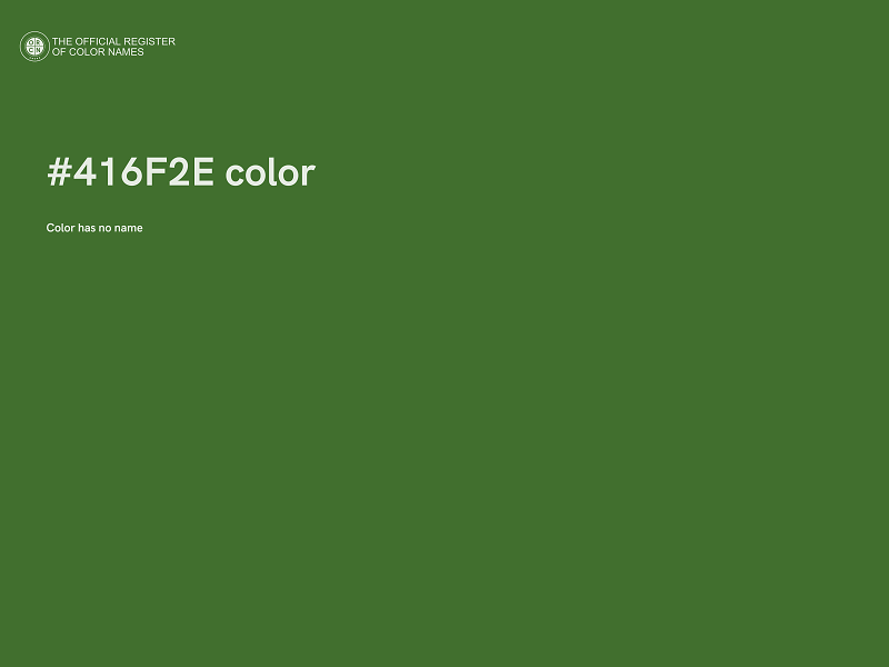 #416F2E color image