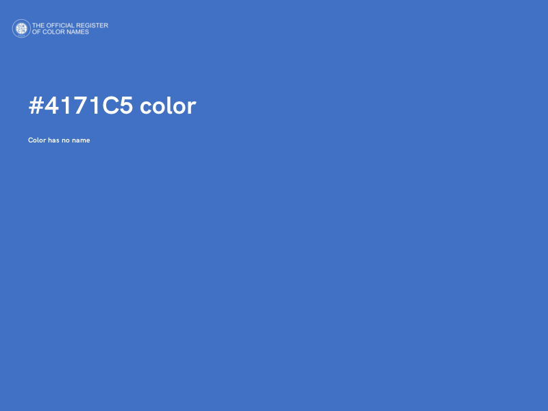 #4171C5 color image