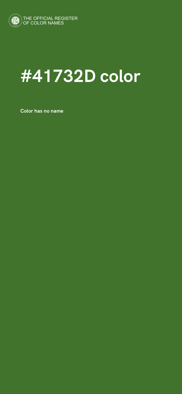 #41732D color image