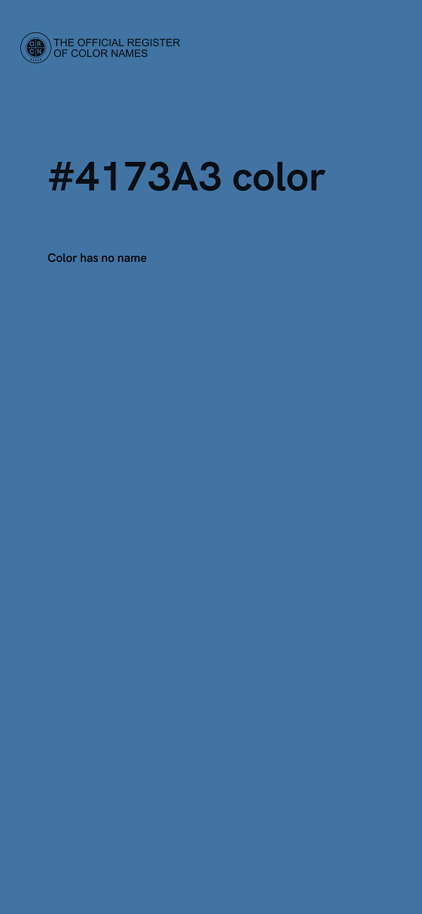 #4173A3 color image