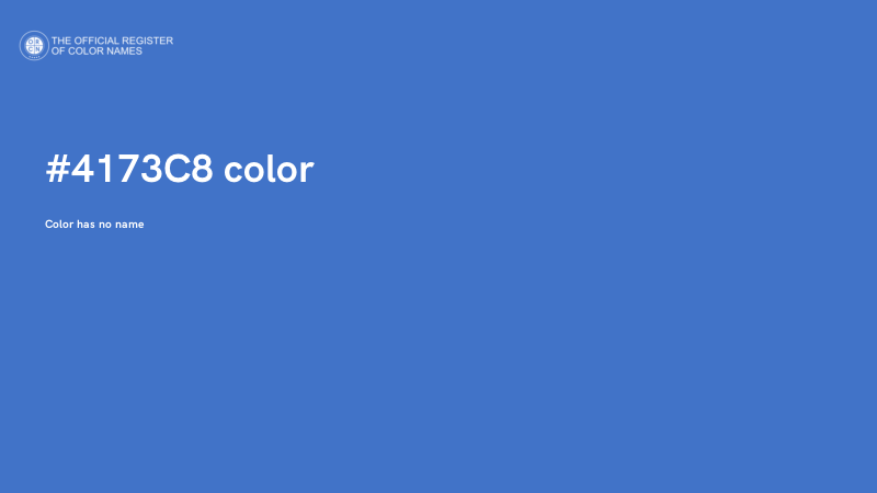 #4173C8 color image