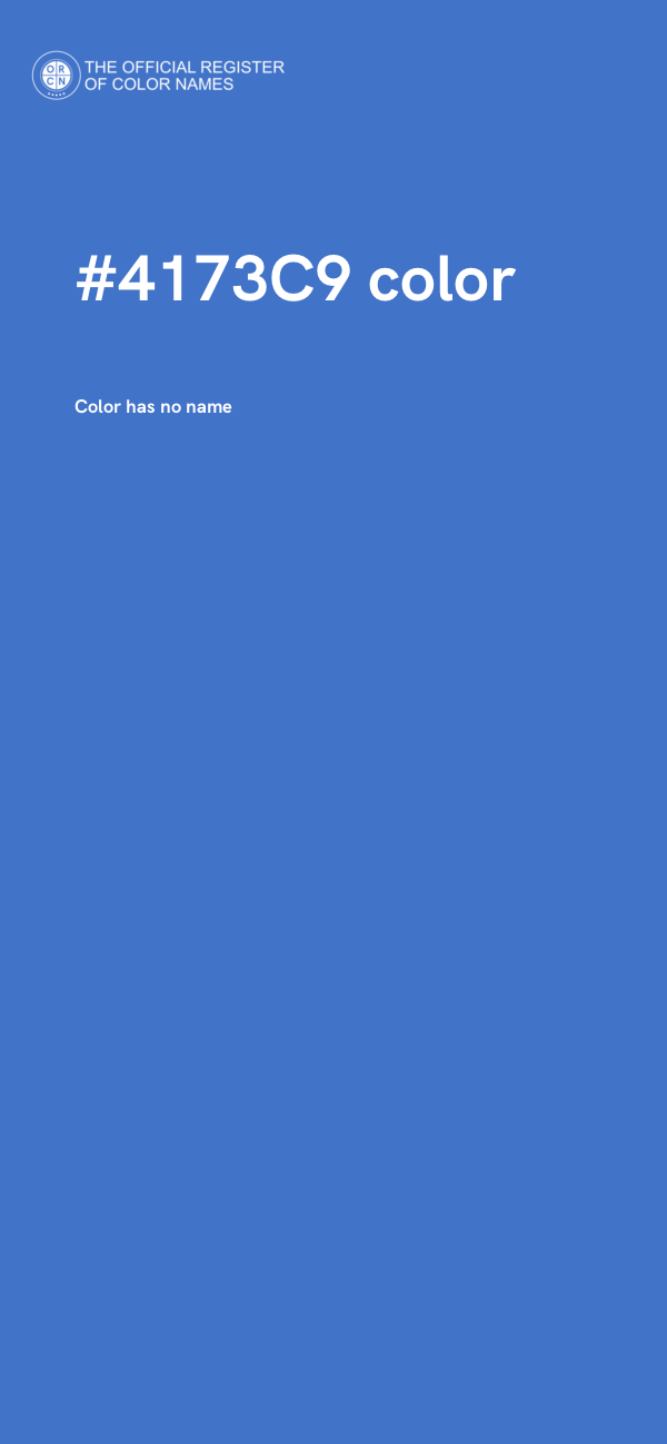 #4173C9 color image